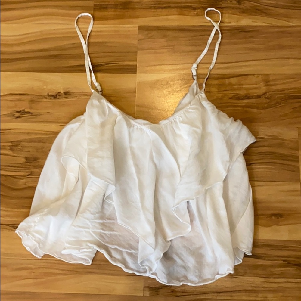 Indah white tank top